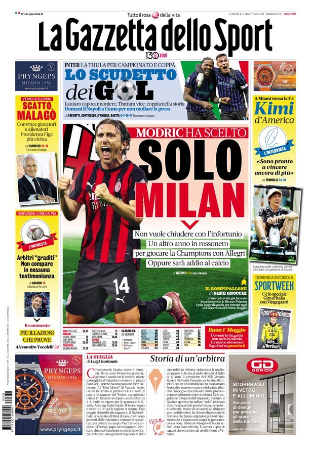 NEWS.ro: Fotbal: Luka Modric ar vrea să mai joace încă un sezon la AC Milan