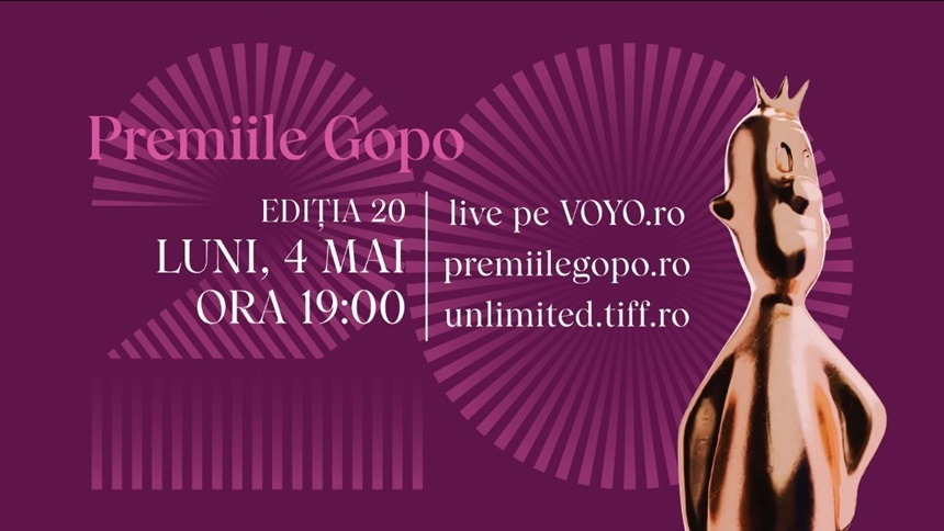 NEWS.ro: Gala aniversară Gopo - 900 de invitaţi, momente speciale şi cele mai aşteptate premii ale serii/ „Dinţi de lapte” conduce lista nominalizărilor