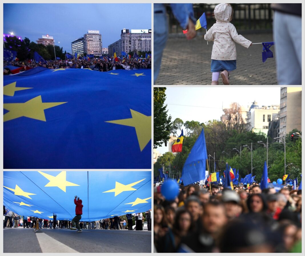 NEWS.ro: Marş ”în favoarea democraţiei şi a statului de drept”, în Bucureşti/ Organizatori: Acum este momentul să susţinem vocea comună a Europei - împotriva slăbiciunilor interne şi a ameninţărilor externe