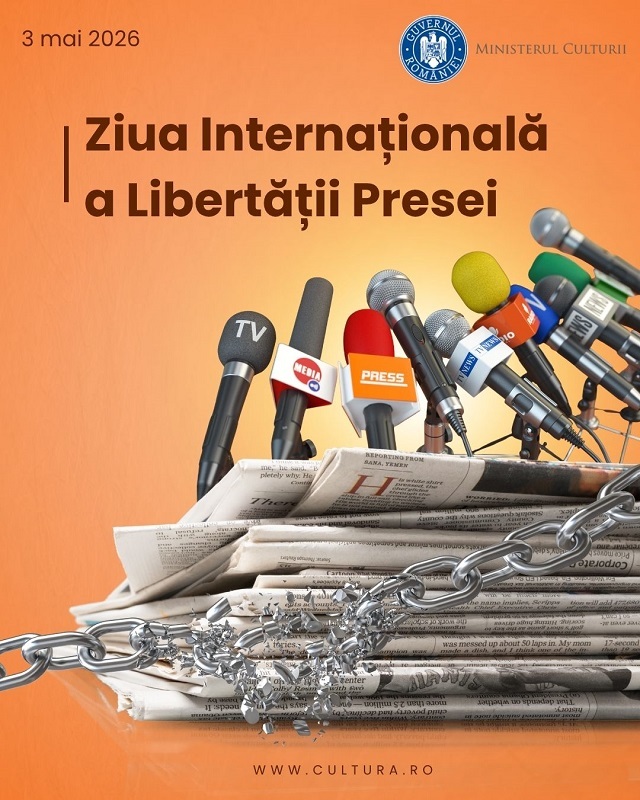 NEWS.ro: Ministerul Culturii - Libertatea presei este o condiţie pentru orice societate care funcţionează democratic
