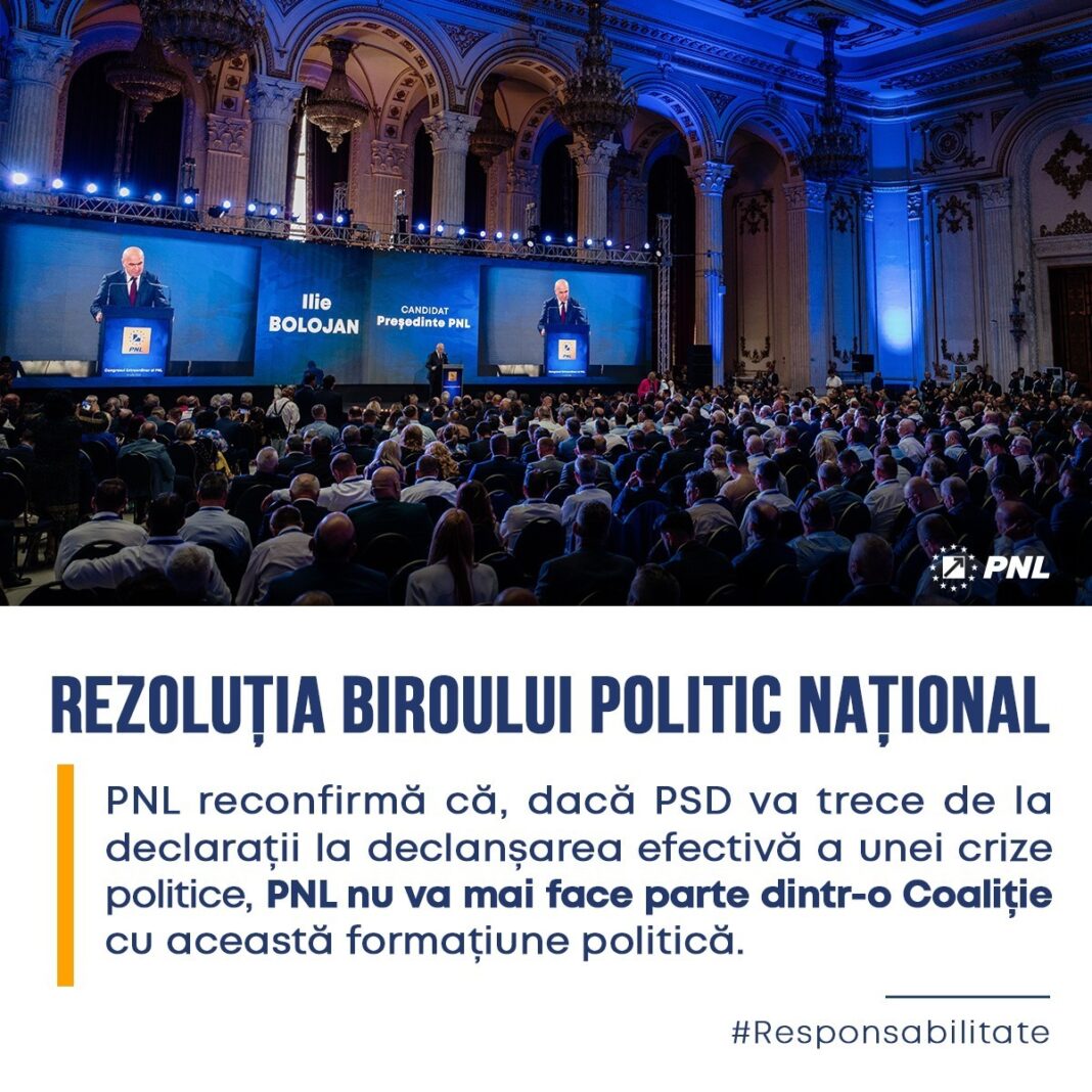 NEWS.ro: Muraru: Celor care speră că PNL va ceda sub presiune le spunem direct - nu se va întâmpla. PNL nu va mai face coaliţie cu PSD