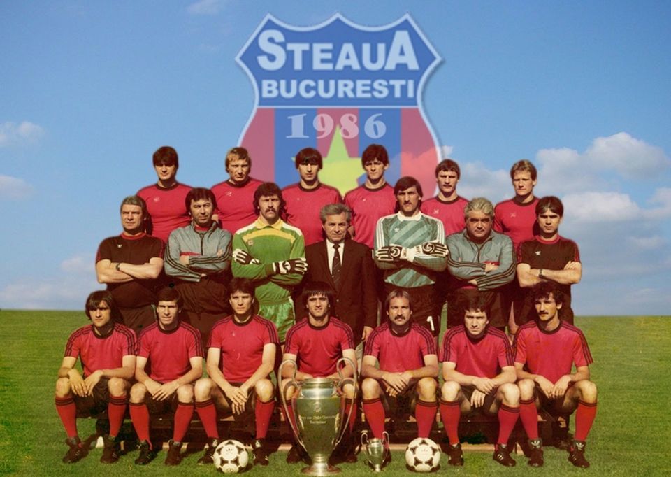 NEWS.ro: Preşedintele Nicuşor Dan i-a decorat pe membrii echipei de fotbal a Clubului Sportiv al Armatei „Steaua”,  la a 40-a aniversare de la câştigarea Cupei Campionilor Europeni de la Sevilla
