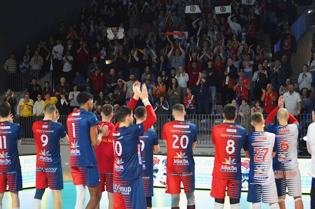 NEWS.ro: Volei masculin: SCM Zalău – Steaua Bucureşti, scor 3-2, în primul meci al finalei pentru medalia de bronz