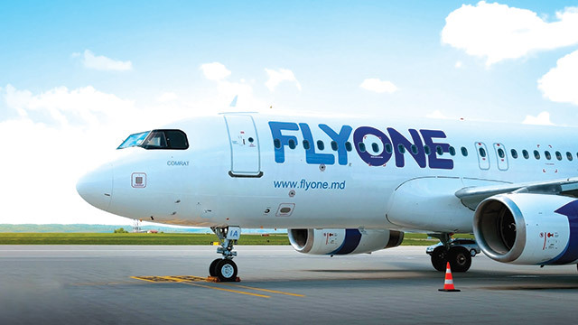Operatorul aerian FlyOne, companie aeriană înfiinţată în Republica Moldova, şi-a majorat veniturile cu peste 40% într-un singur an, până la 268 milioane lei