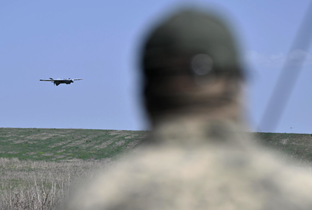 Rusia a lansat un atac masiv cu drone asupra Kievului