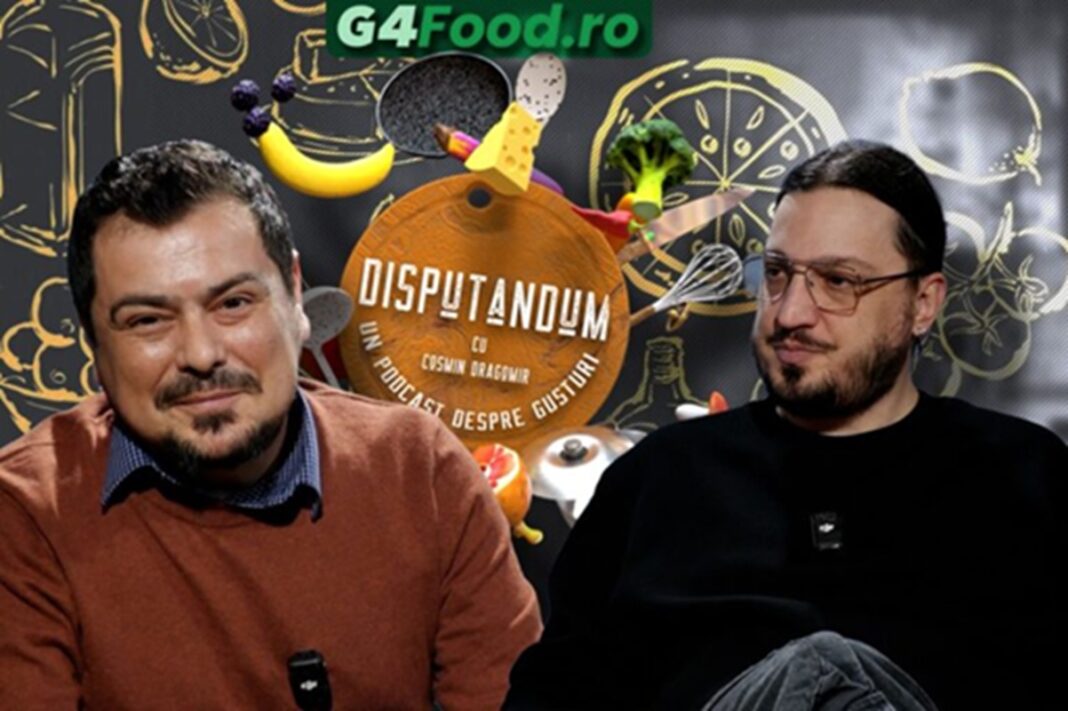VIDEO | „DISPUTANDUM, un podcast despre gusturi cu Cosmin Dragomir” (Episodul 2) | Chef Mihai Toader: „Bonul mediu a scăzut cu 15%. Nu e o perioadă de profit, ci de continuitate”