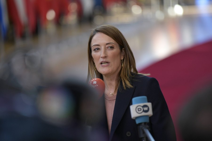 Vizita Robertei Metsola în România, anulată după căderea Guvernului Bolojan