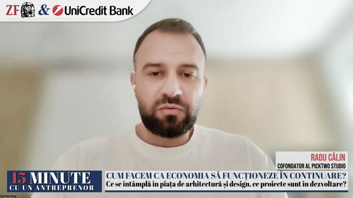 ZF 15 minute cu un antreprenor. Radu Călin, PickTwo Studio: În piaţa hotelieră din România, oportunitatea este mare, dar nu neapărat prin investitorii locali, ci prin lanţurile străine. Suntem subdezvoltaţi şi avem mult potenţial