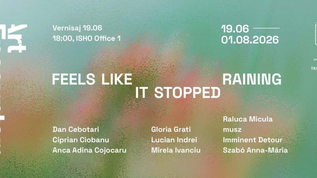 2 expozitii:  Feels like it stopped raining la Timisoara si Transilvania Extravaganza la Sibiu