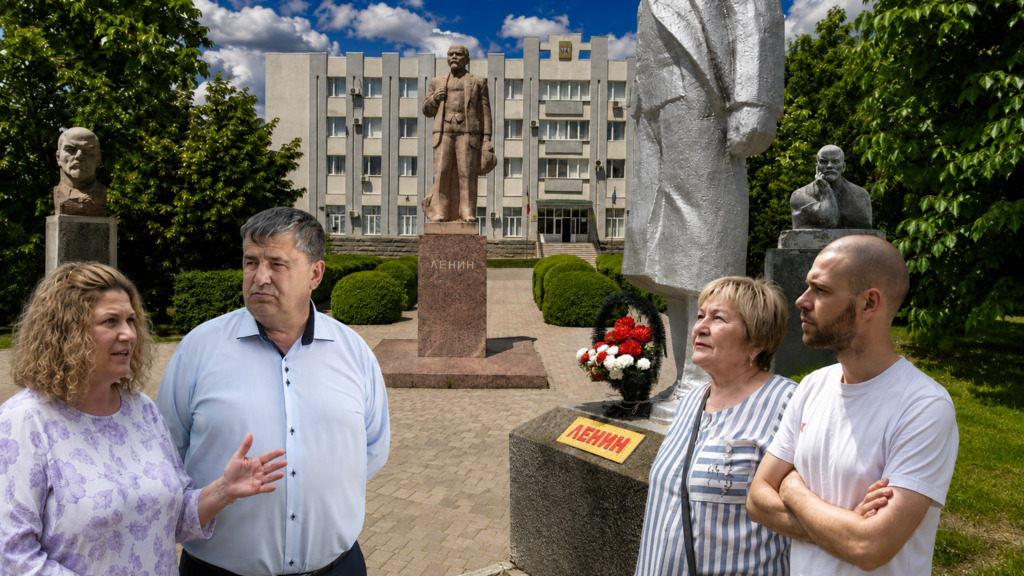 RFI: Lenin nu a plecat nicăieri. Monumentele sovietice care domină încă orașele din nordul Moldovei