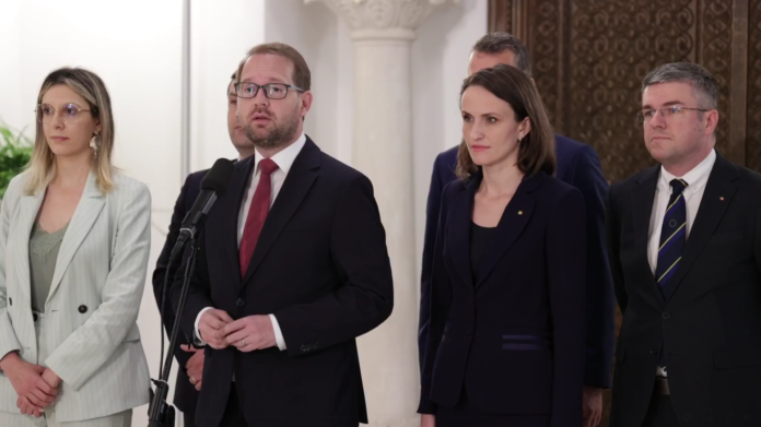 USR nu va susține un guvern din care face parte PSD, afirmă Dominic Fritz după consultările cu Nicușor Dan