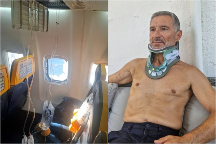 Acuzații grave la adresa echipajului Ryanair în cazul pasagerului care era să fie aspirat prin hubloul avionului