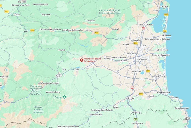 NEWS.ro: Franţa - Un incendiu în Pirinei a cuprins aproape 1.000 de hectare