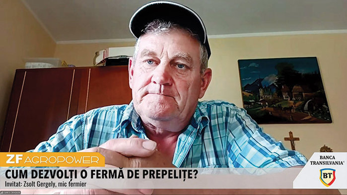 ZF Agropower. De la hobby la afacere.  Fermierul Zsolt Gergely creşte şi 900 de prepeliţe şi vinde ouă şi tăieţei cu ouă de prepeliţă la târguri cu produse locale. Un ou de prepeliţă costă 60 -65 de bani, adică la aproximativ jumătate din preţul unui ou de găină.