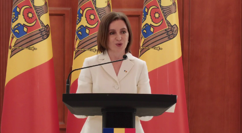 NEWS.ro: Maia Sandu, alături de Volodimir Zelenski şi Nicuşor Dan: Acum 35 de ani harta regiunii noastre se schimba/ Eram trei ţări sărace la marginea Europei, cu economii ruinate şi cu viitorul incert; astăzi trei state europene stăm la aceeaşi masă, respectate