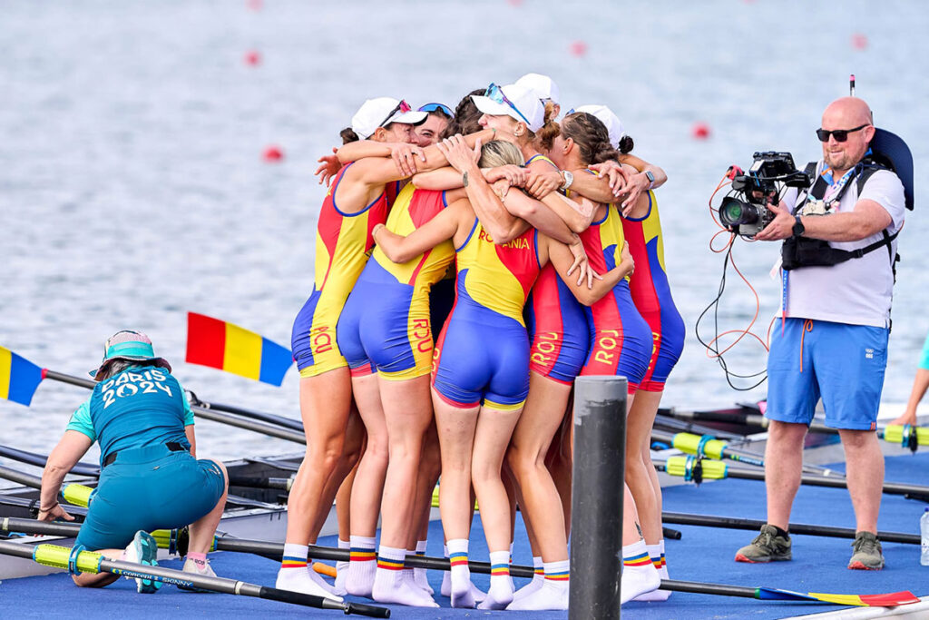 VIDEO: CM Canotaj: Rezultat fantastic – Aur și record mondial pentru echipajul României de 8+1 feminin