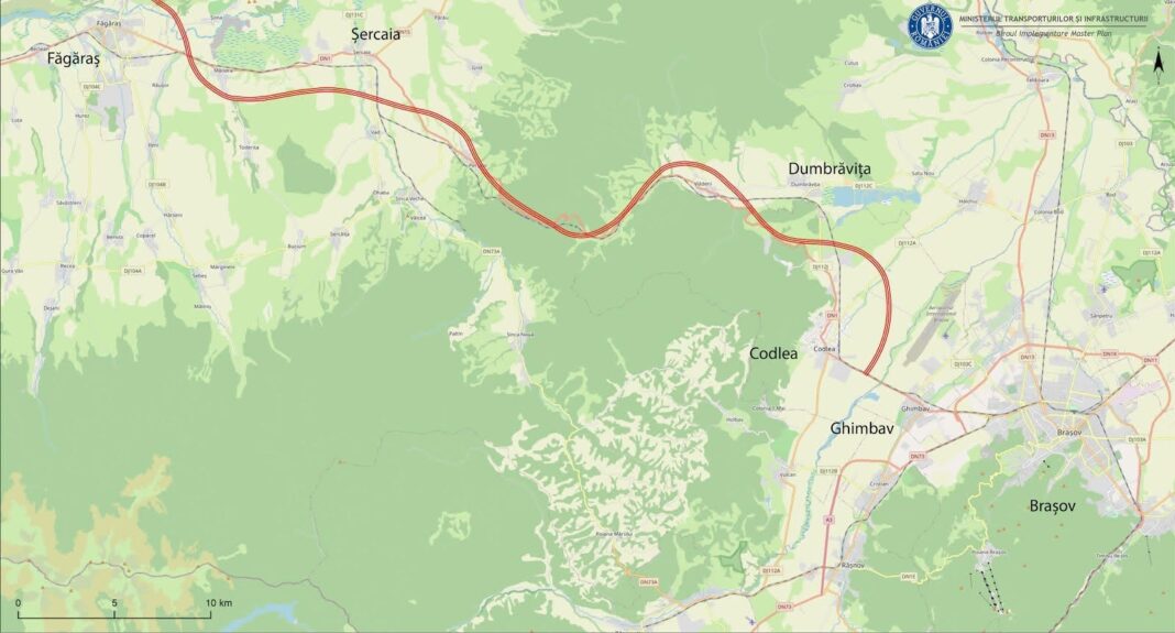 Autostrada Brașov – Făgăraș e gata pentru licitația de construcție / Proiectul are o întârziere de peste trei ani / Autostrada Sibiu – Făgăraș va fi dată în folosință până în noiembrie 2028