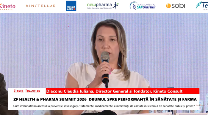 Claudia Diaconu, Kineto Consult: Recuperarea medicală nu trebuie să fie ultimul pas al tratamentului. Pacienţii ajung prea târziu la noi, uneori direct cu recomandare de intervenţie chirurgicală