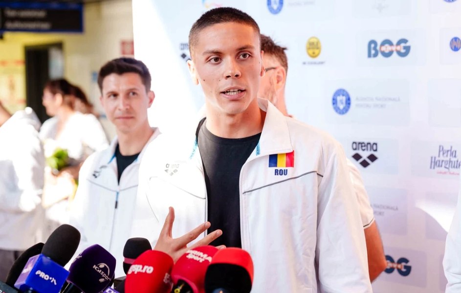 David Popovici, mesaj pentru „suporterii de rezultat” care întorc spatele naționalei României după eșec: „Mi se pare greșit!”