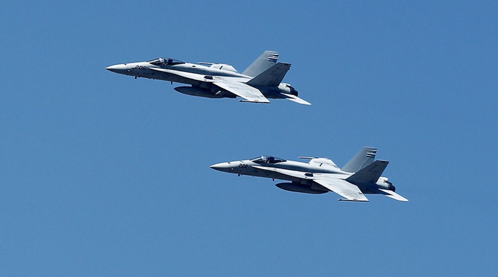 RO-Alert în Tulcea, după ce MApN a detectat o țintă aeriană în estul Ucrainei. Două F-18 spaniole, ridicate de la sol
