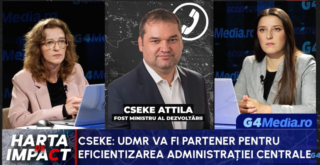 Cseke Attila, la „Harta de impact”: Există legislație pentru comasarea UAT-urile sub 1500 de locuitori / A anunța, după 3 zile, că îți asumi răspunderea arată o oarecare pripă / UDMR se opune