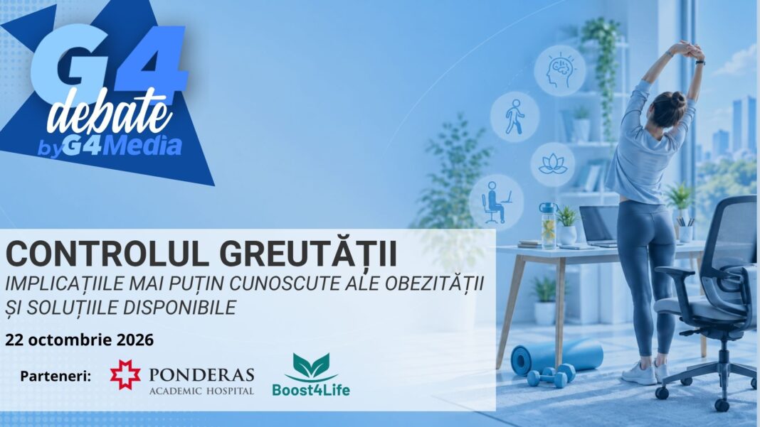 Dezbaterea „Controlul greutății: implicațiile mai puțin cunoscute ale obezității și soluțiile disponibile” / Urmărește LIVE joi, de la ora 10.00
