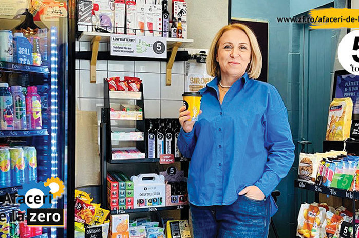 Ediţie specială Afaceri de la Zero susţinută de 5 to go. Monica Todor a renunţat la jobul său într-o companie de contabilitate pentru a deschide o cafenea 5 to go, iar astăzi a ajuns la două unităţi. „Nu cred că aş fi pornit pe acest drum dacă nu aş fi avut un brand în spate“
