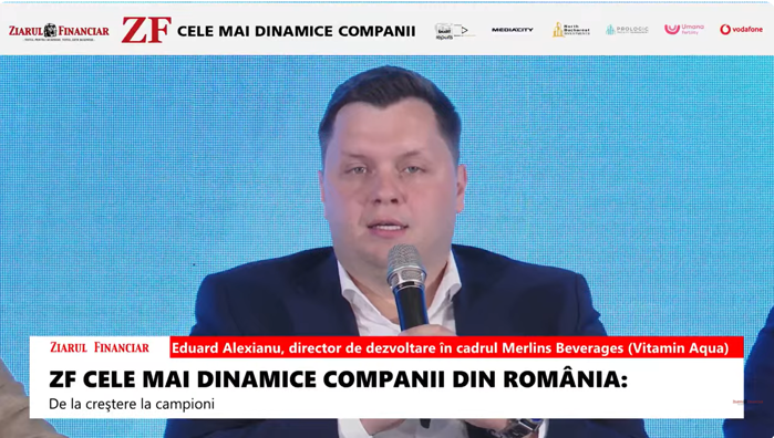 Eduard Alexianu, Merlins Beverages: Estimăm afaceri de 30 mil. euro în 2026. Investiţiile ne permit să dezvoltăm produse noi şi să susţinem extinderea regională