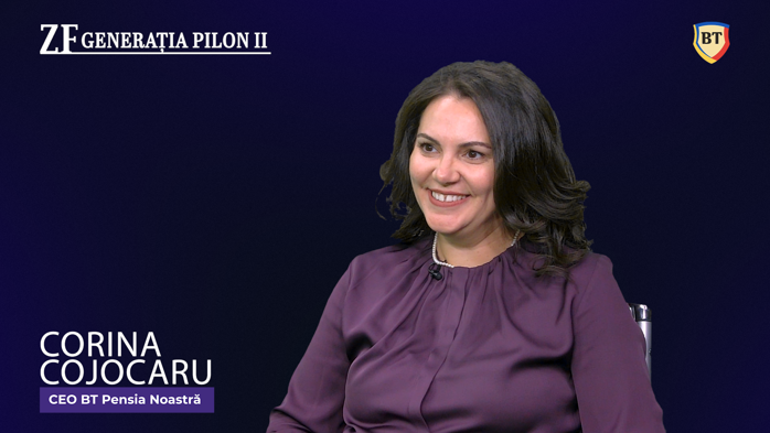 Emisiunea ZF Generaţia Pilon II: Corina Cojocaru, CEO BT Pensia Noastră: În concediul de creştere a copilului contribuţia la Pilonul II scade la câţiva lei pe lună, dar contul rămâne activ