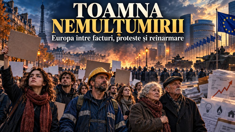 Europa în stradă: austeritate pentru oameni, miliarde pentru arme