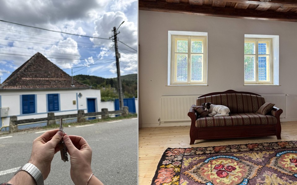 „În România, oamenii nu mai construiesc astfel de case”. Locuința de 73.000 de euro dintr-un sat transilvan i-a uimit pe străini