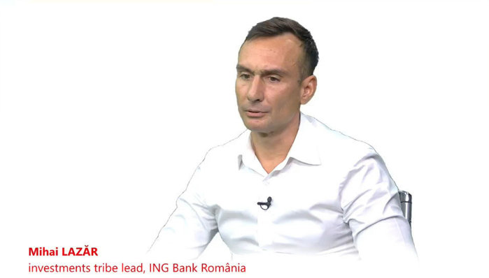 ING Bank testează apetitul românilor pentru investiţii: aproape 70% dintre utilizatorii Depo Invest au făcut primul pas pe piaţa fondurilor mutuale. ZF Live: Mihai Lazăr, ING: Am căutat să găsim o funcţionalitate, acel mix, adică produsul care să alăture un depozit cu o doândă preferenţială unei investiţii într-un fond mutual