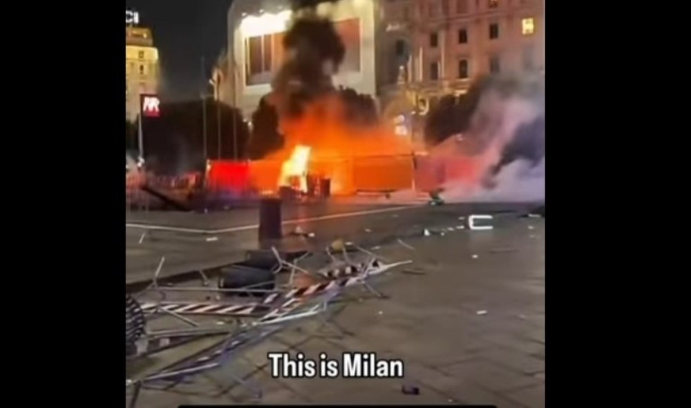 Italia trimite 500 de militari la Milano după proteste violente. Magazinele de lux își închid porțile