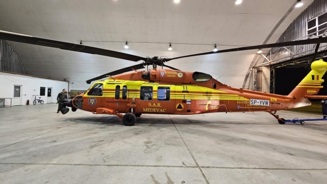 Județul Constanța are două elicoptere Black Hawk. Dar nu pot fi folosite / E nevoie de aprobare de la București pentru angajarea personalului / ”I-am scris chiar și președintelui României”