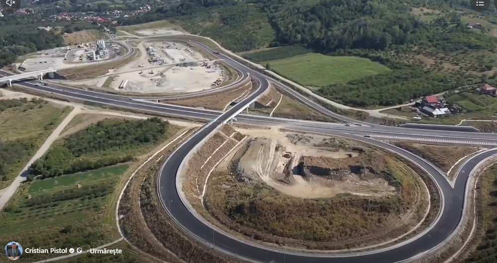 Lotul 4 al autostrăzii Sibiu -Pitești ar urma să fie deschis în noiembrie. Ministrul Transporturilor explică întârzierile lucrărilor pentru loturile 3 şi 2