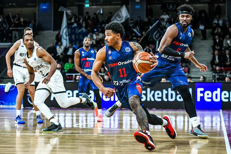 NEWS.ro: Baschet masculin: Vicecampioana CSM Raiffeisen Oradea, a treia victorie în grupele FIBA Europe Cup
