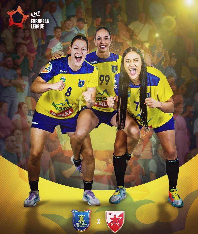 NEWS.ro: Handbal feminin: Corona Braşov, victorie cu Steaua Roşie Belgrad în turul II al European League