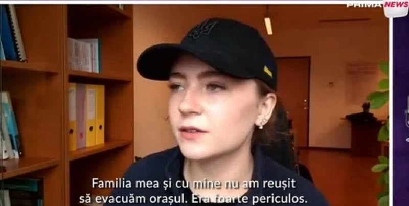 NEWS.ro: Kateryna Kusmarova, jurnalistă de război la 17 ani: Datorită faptului că ştiam engleză, am început să lucrez ca traducătoare voluntară pentru jurnaliştii străini. Nici măcar nu ştiam că această profesie se numeşte ”fixer”