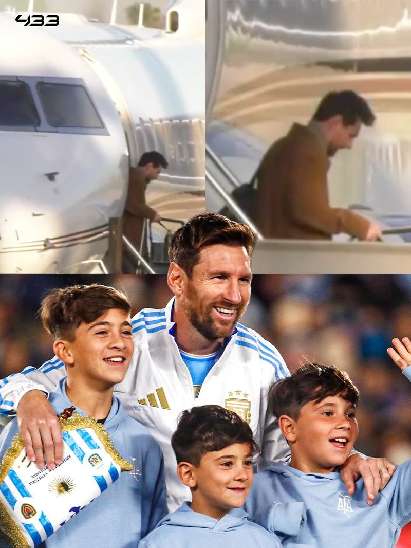 NEWS.ro: Lionel Messi a sosit în Argentina pentru meciul de retragere din echipa naţională - VIDEO