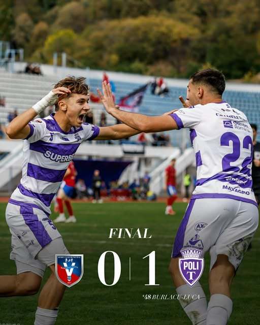 NEWS.ro: Politehnica Timişoara a învins SCM Rm. Vâlcea, scor 1-0, în Liga 2
