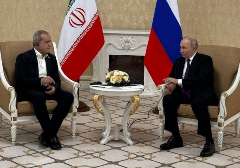NEWS.ro: Rusia este pregătită să facă totul pentru a ”ajuta” Iranul să rezolve ”această situaţie”, îi spune Putin, în Turkmenistan, lui Pezeshkian despre Războiul din Iran, în care Teheranul nu are ”nicio vină”