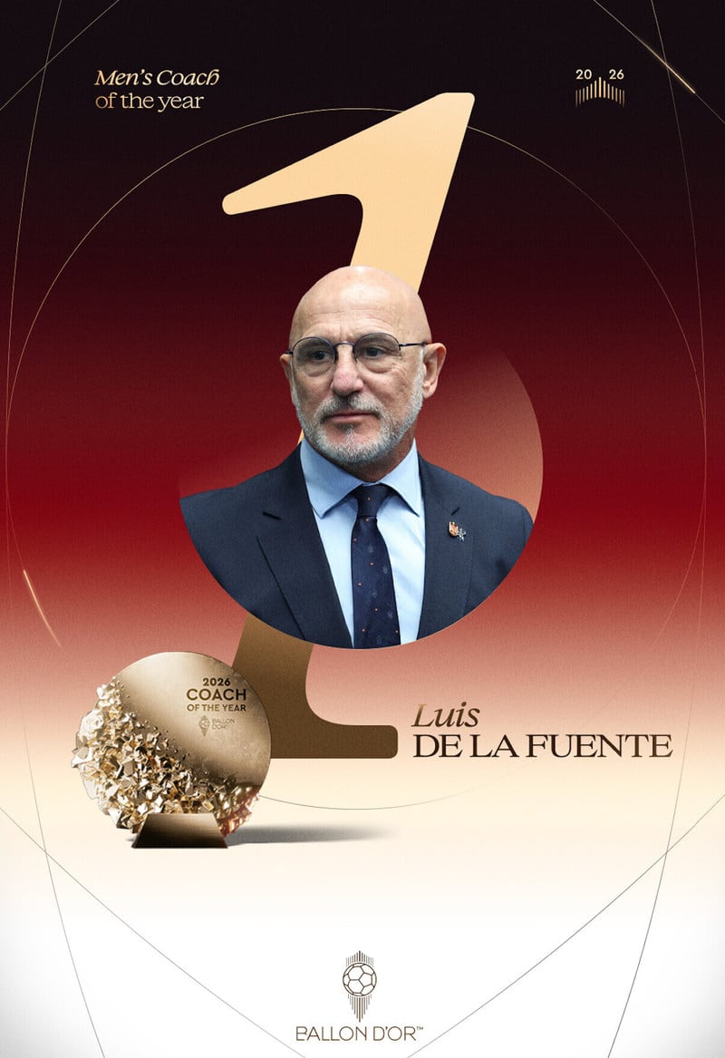 NEWS.ro: Selecţionerul Spaniei, Luis de la Fuente, desemnat cel mai bun antrenor al anului la gala Balonul de Aur / Cine a câştigat în fotbalul feminin
