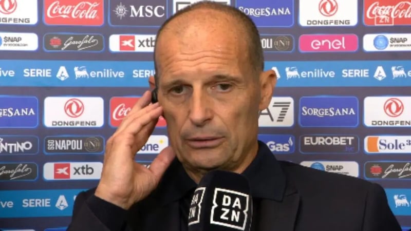 NEWS.ro: Serie A: Massimiliano Allegri a fost suspendat două meciuri după eliminarea cu AS Roma