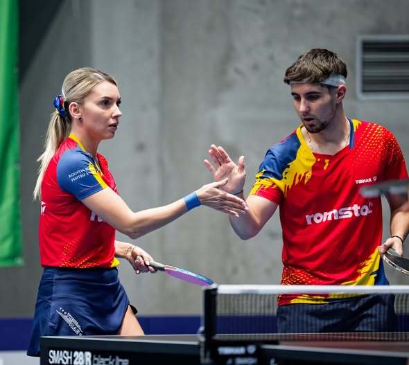 NEWS.ro: Tenis de masă: Eduard Ionescu şi Bernadette Szocs s-au calificat în semifinale la dublu mixt, la CE din Slovenia