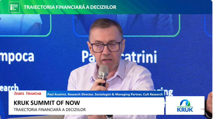 Paul Acatrini, Cult Research: Tinerii din generaţia Z au cea mai mare încredere în propriile cunoştinţe financiare, dar obţin cele mai slabe rezultate la testele de educaţie financiară