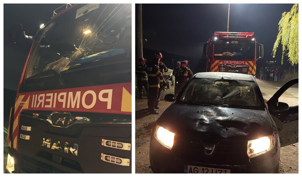 Pompier lovit de localnici cu o cărămidă, la o intervenție în Ștefănești. Reacția lui Raed Arafat