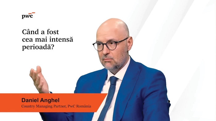 PwC, 35 de ani. Daniel Anghel, country manager: Modelul de business se schimbă, iar rolul nostru este de a deveni parteneri strategici şi de a oferi clienţilor o soluţie end-to-end pe care să o şi implementăm