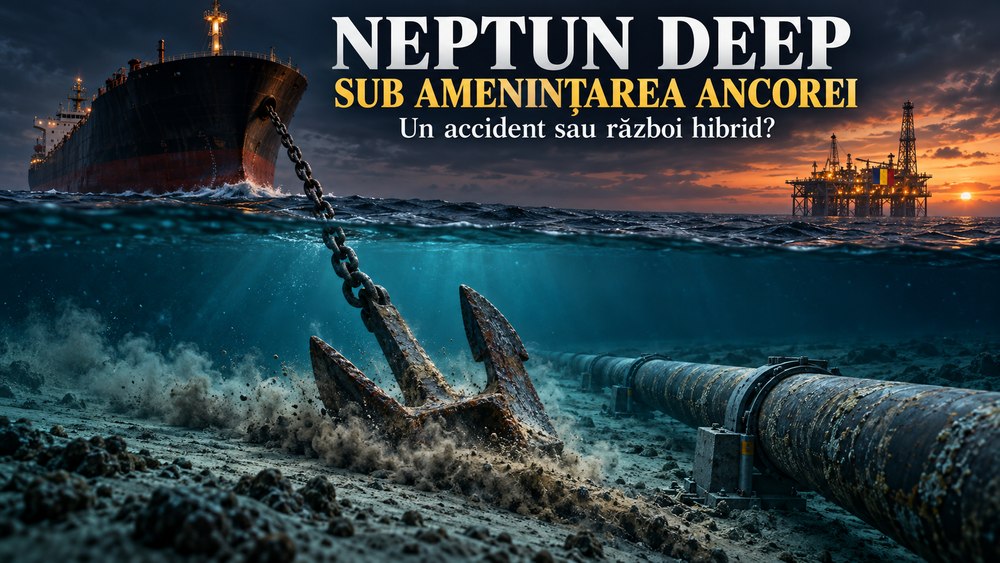 Războiul din Marea Neagră și ancora care amenință gazele României