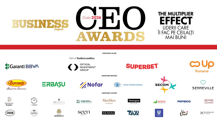 Vedeţi AICI cum s-a desfăşurat gala BM CEO Awards 2026 de marţi, 13 octombrie. VIDEO