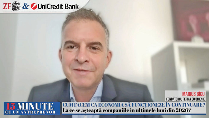 ZF 15 minute cu un antreprenor. Marius Bîcu, Ferma cu Omenie: Am reuşit să compensăm scăderile din retail cu creşterea vânzărilor în online. O să vindem în online şi în Germania